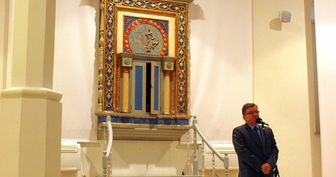 Świętą szafę można zobaczyć w Muzeum Żydów Mazowieckich w Płocku