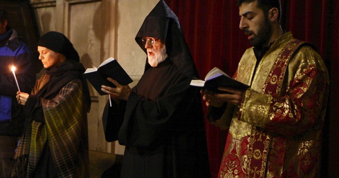 Bazylika Grobu Pańskiego zamknięta, ale modlitwa nie ustaje