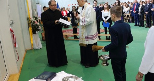 Malbork. Poświęcenie budynków w "Katoliku"