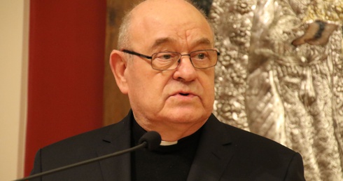 Ks. prof. Janusz Mariański przed dwoma tygodniami był gościem spotkania w Wyższym Seminarium Duchownym w Płocku.