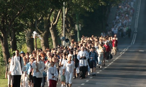 Droga na piekarską pielgrzymkę 