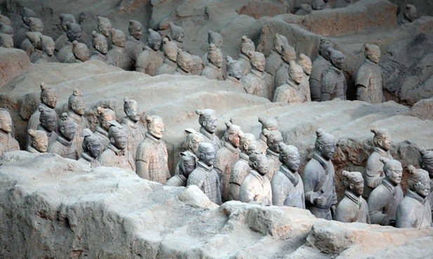 Xi'an, Chiny. Muzeum Armii Terakotowej