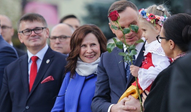 Prezydent mówił na Śląsku o etosie rodziny