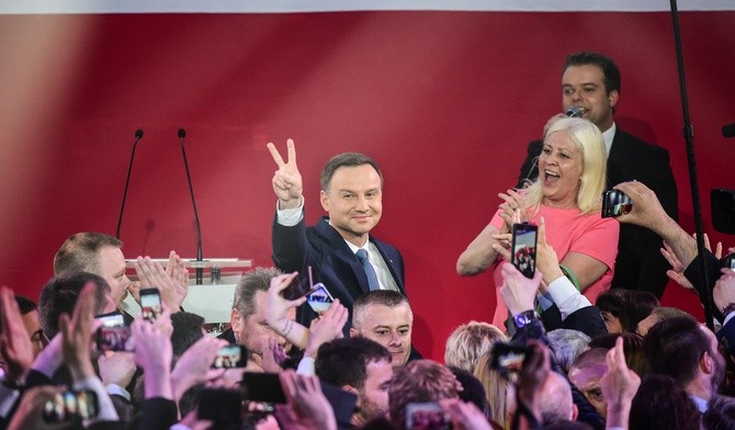 Tak się cieszy Andrzej Duda!
