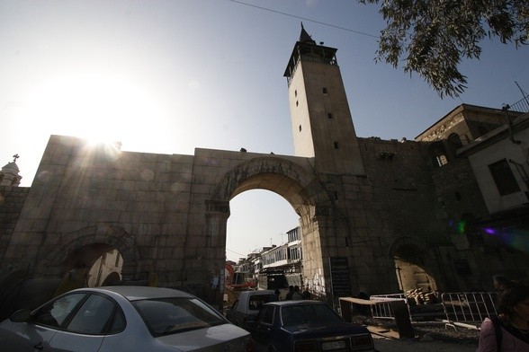 Damaszek. Jedna z dawnych bram do miasta