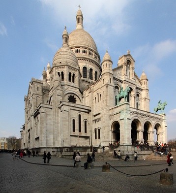 Anarchiści sprofanowali bazylikę Sacré-Cœur