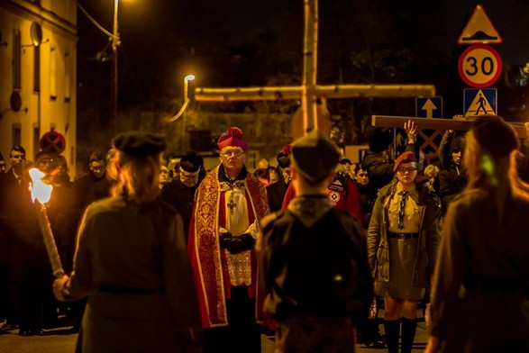 Droga krzyżowa na ulicach miasta