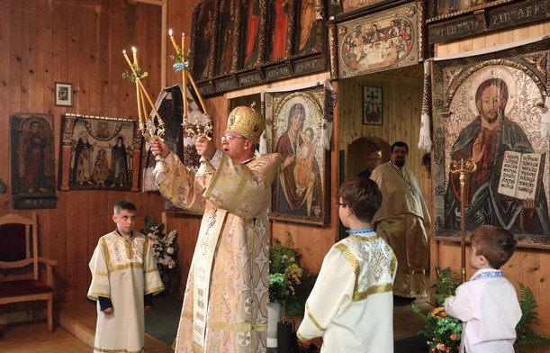 Podczas greckokatolickiej liturgii