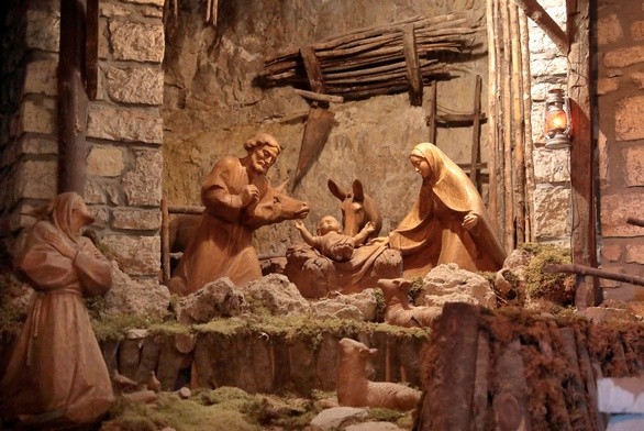 We włoskim, franciszkańskim Greccio