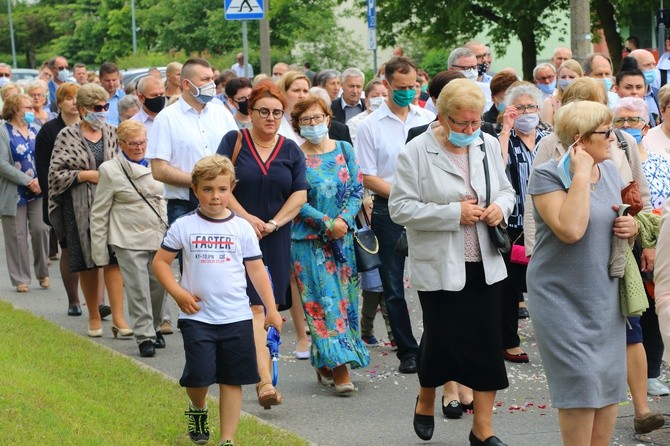 Boże Ciało w parafii Nad Jarem