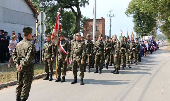 Obchody 76. rocznicy wybuchu II wojny światowej - Szymankowo