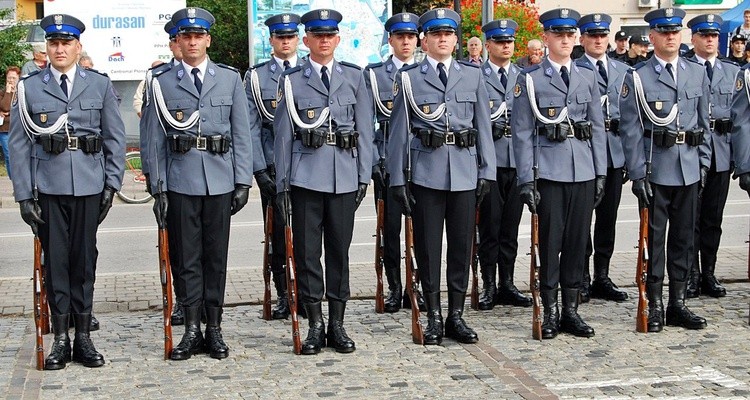 Uroczystości policyjne w Płońsku