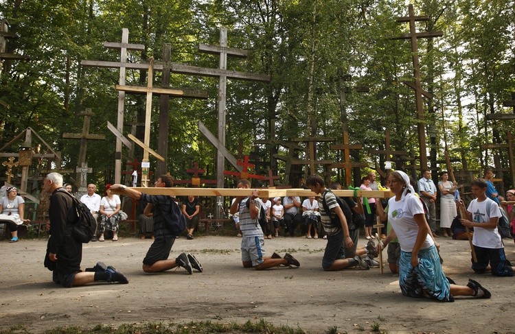 Pielgrzymi na Grabarce