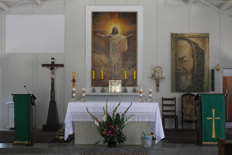 Na budowie w parafii pw. św. o. Pio w Płońsku