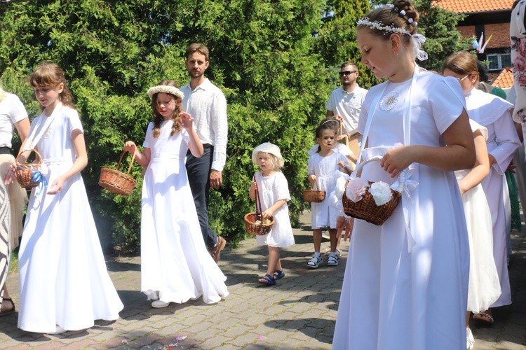 Procesja Bożego Ciała w Stegnie