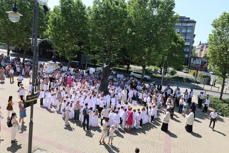 Pielgrzymka dzieci pierwszo- i wczesnokomunijnych do katedry