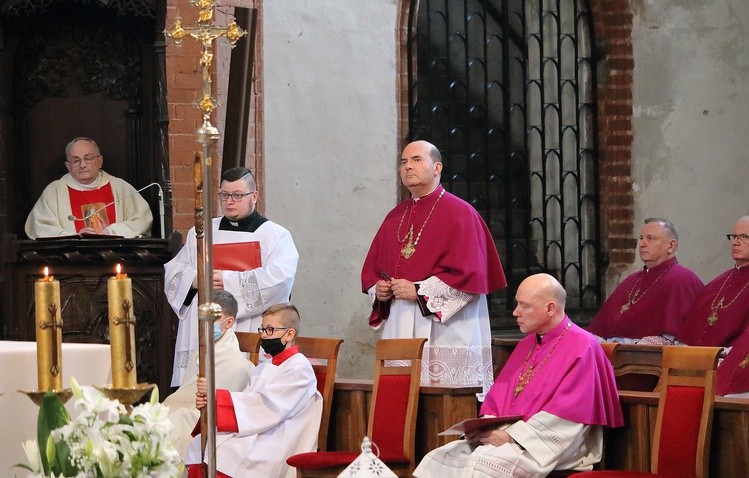 Uroczystości w katedrze w Kwidzynie