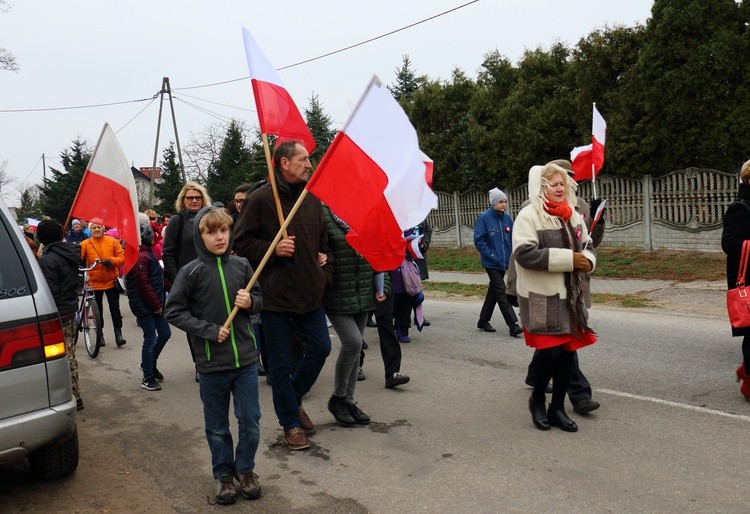 Mikoszewo - 100. rocznica odzyskania przez Polskę niepodległości