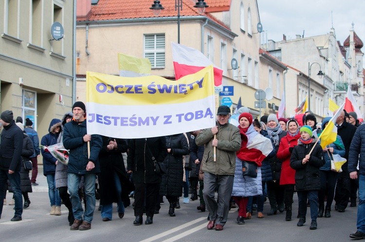 Kwidzyn. Marsz papieski