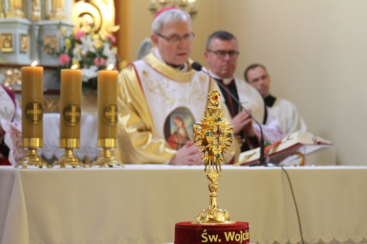 Relikwie św. Wojciecha w Stupsku