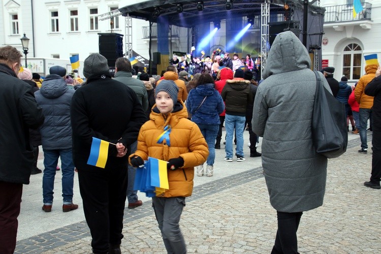 Płock. Koncert dla Ukrainy