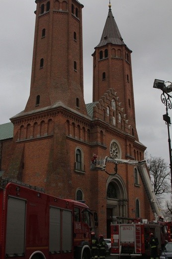 Straż pożarna przy katedrze
