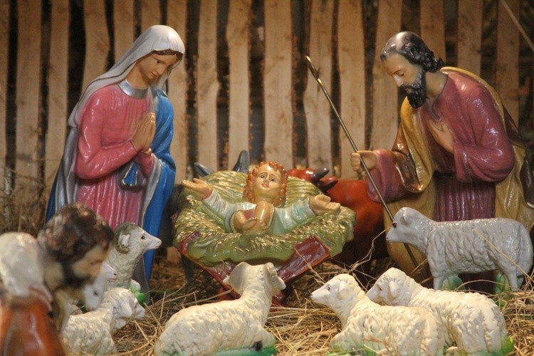 Koziebrody. Szopka bożonarodzeniowa w parafii św. Jakuba Apostoła