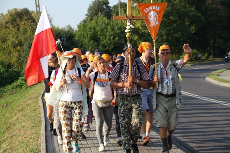Ełcka piesza pielgrzymka w Makowie Mazowieckim