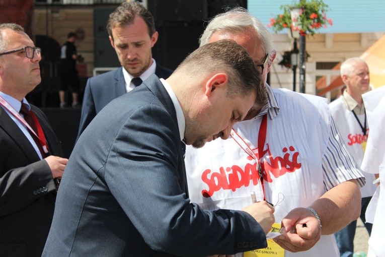 Prezydent Andrzej Duda w Płocku