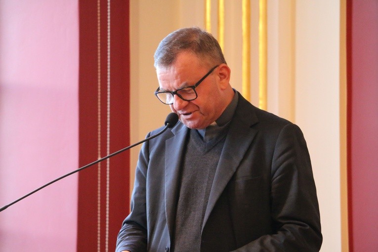 Płock. Spotkanie z ks. prał. Waldemarem Turkiem