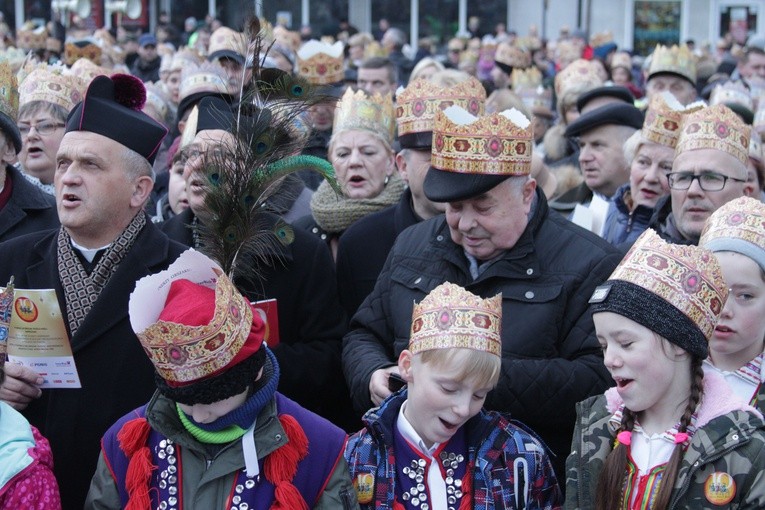 Ciechanów. Orszak Trzech Króli. Część 1