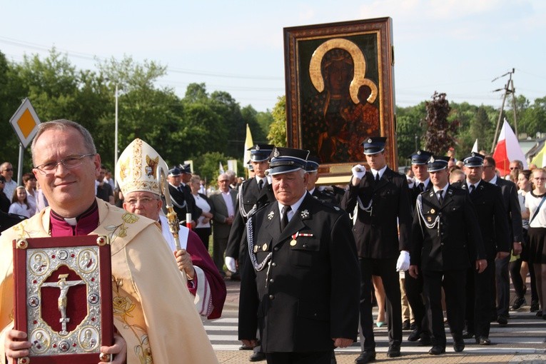 Korzeń - Łąck. Nawiedzenie w parafii św. Walentego