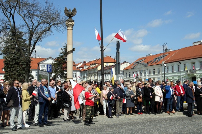 Płock. Uroczystości trzeciomajowe