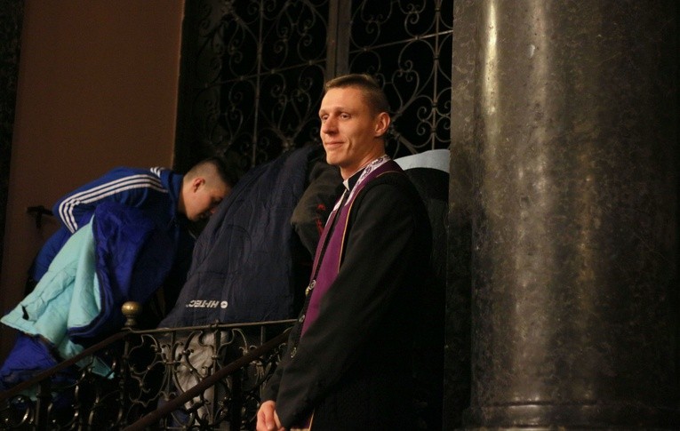 Czuwanie maturzystów