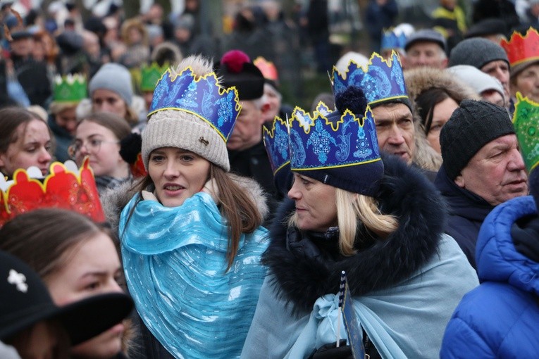 Mława. Orszak Trzech Króli