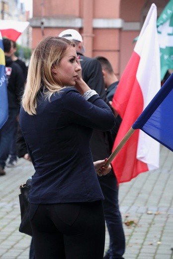 Antyislamski protest w Iławie