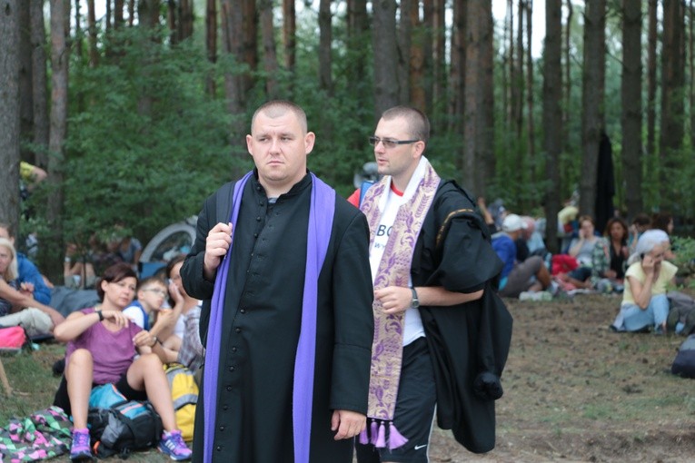 Pierwszy dzień pielgrzymki - przedpołudnie