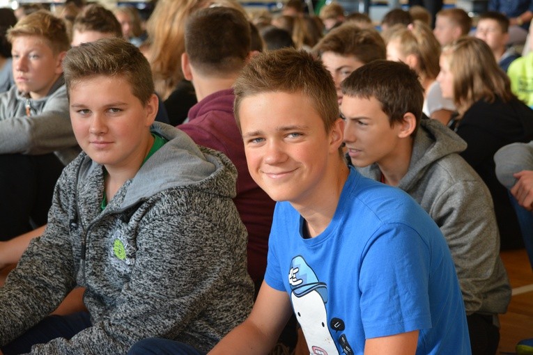 Znaki ŚDM w Makowie Mazowieckim