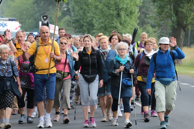 Pierwszy dzień pielgrzymki - przedpołudnie