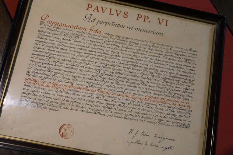 50 lat bazyliki w Czerwińsku