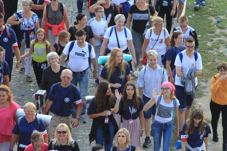 Pielgrzymka 2018. Wejście na Jasną Górę. cz.3