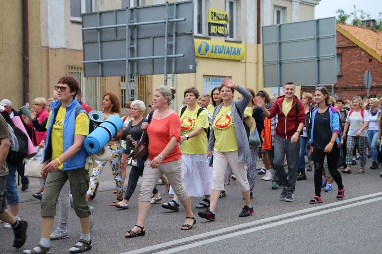 Pierwszy dzień pielgrzymki - przedpołudnie