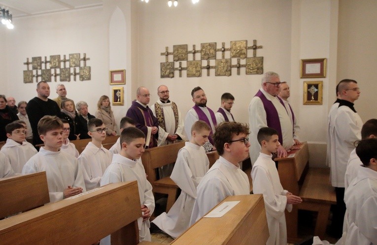 Msza św. i ustanowienie lektorów