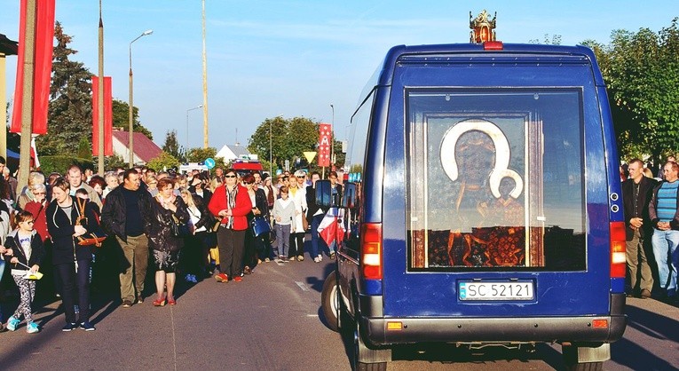 Płońsk. Nawiedzenie w parafii św. Maksymiliana Marii Kolbego