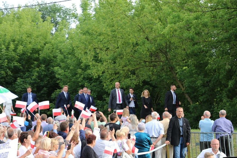 Prezydent RP Andrzej Duda w Makowie Mazowieckim