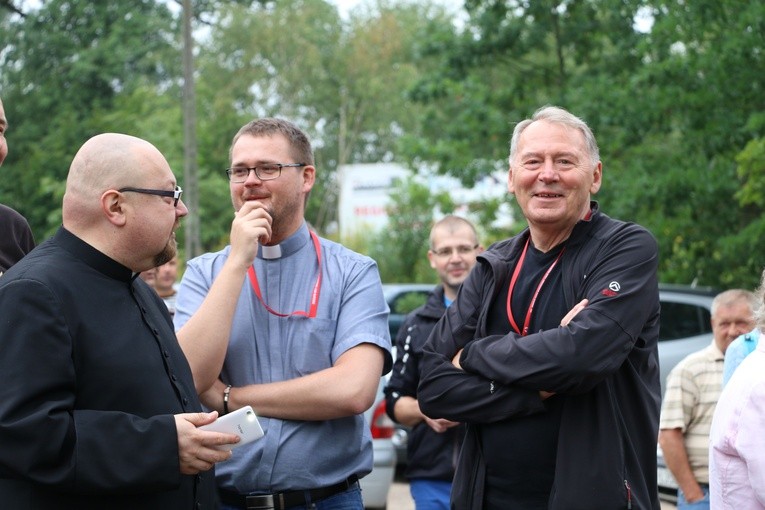 Pierwszy dzień pielgrzymki - przedpołudnie