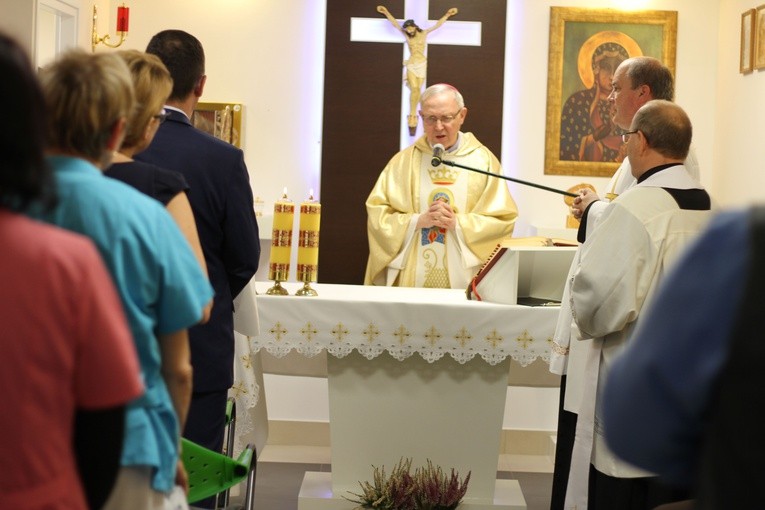 Poświęcenie kaplicy w Kraszewie-Czubakach