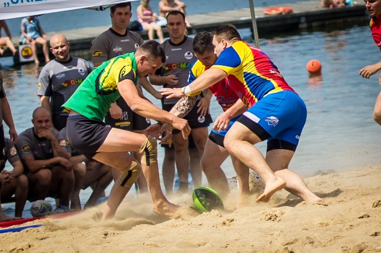 Rugby plażowe w Olsztynie