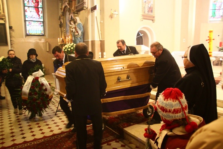 Pogrzeb ks. Józefa Ledwiga