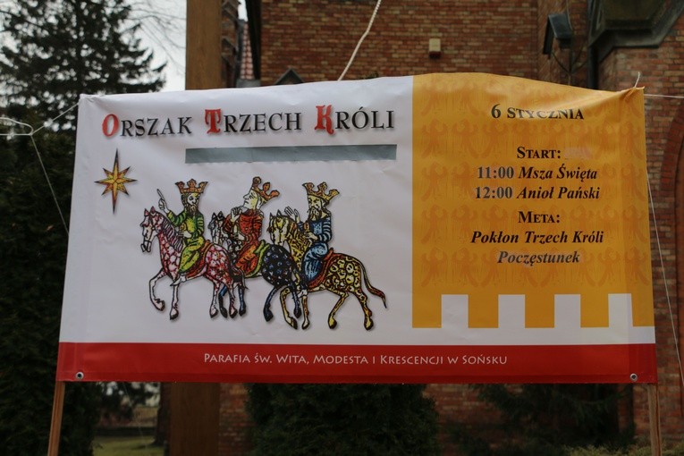 Sońsk. Orszak Trzech Króli